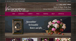 Desktop Screenshot of amaranthineflowers.com